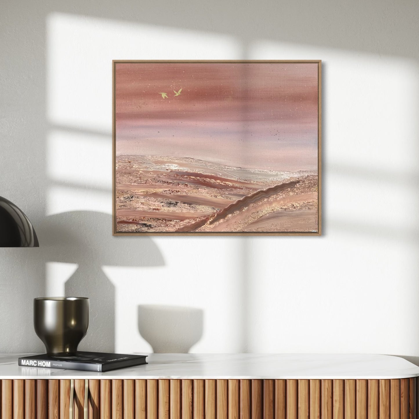 Golden desert